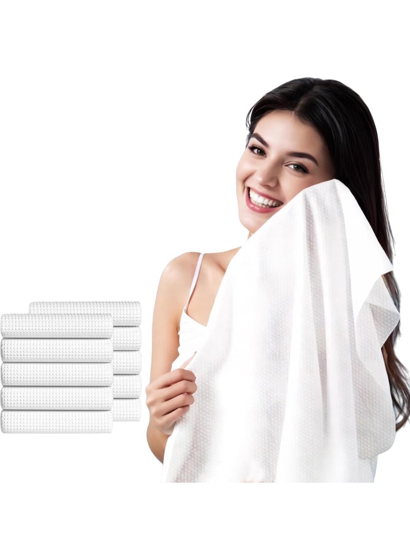 Pack Of 50 Disposable Towels White 60x40cm - Image 1