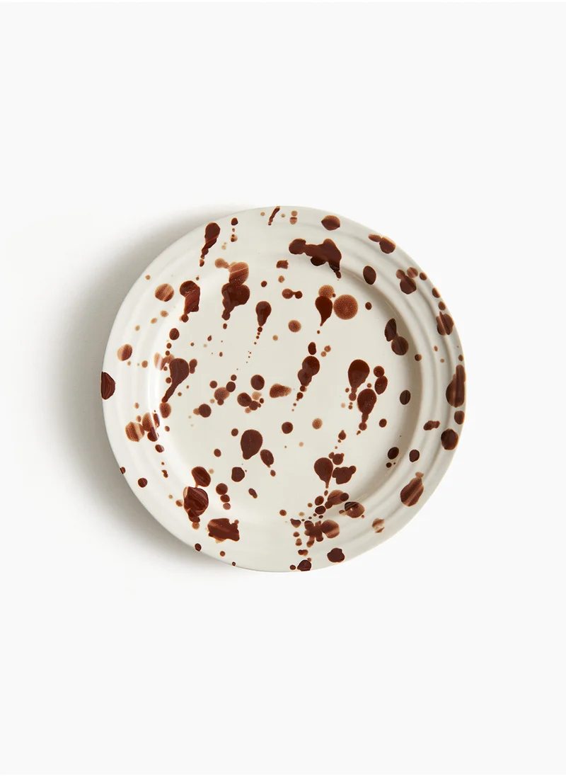 H&M Stoneware Plate