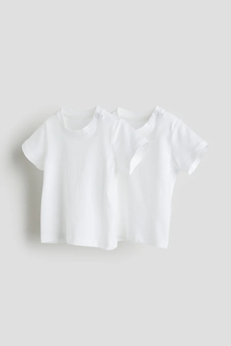 H&M 2-pack cotton T-shirts