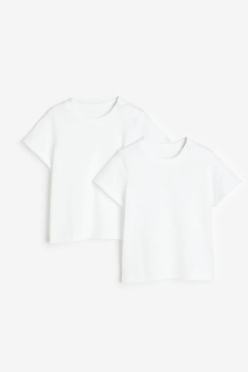 H&M 2-pack cotton T-shirts
