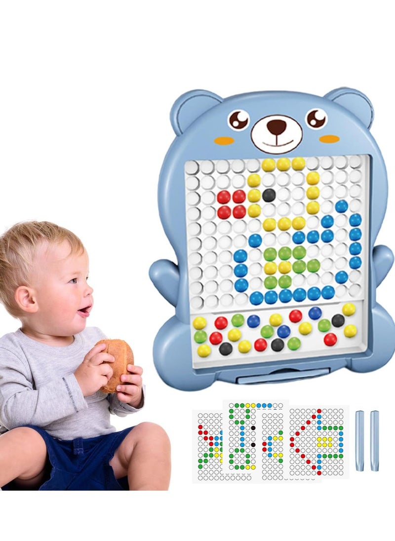 Magnetic Drawing Board, Colorful Indoor Magnetic Sketching Board, Doodle Board, Montessori Preschool Educational Toy For Kids Ages 4-8  - Image 1