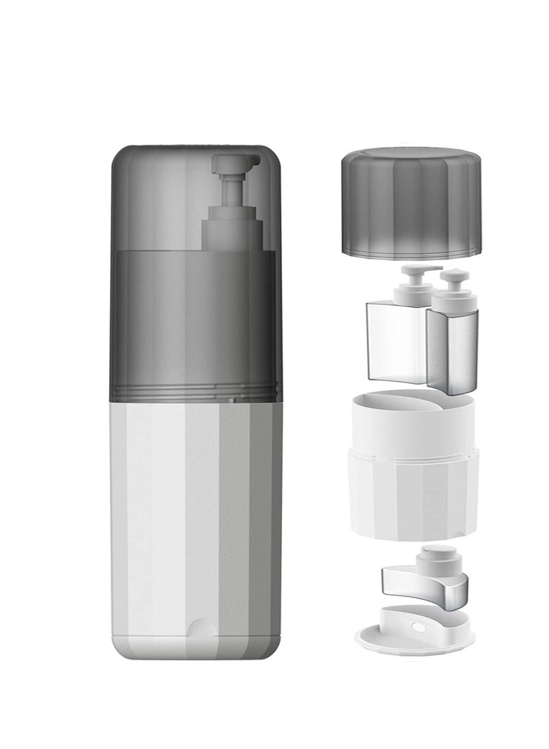 Excefore Portable Travel Toothbrush Case, 6 in 1 Travel Toothbrush Holder with Cover, Travel Toothbrush Kit, Travel Accessories, Toothbrush Holder Travel, Toothbrush Travel Containers, Brush Tooth Cases - Image 1