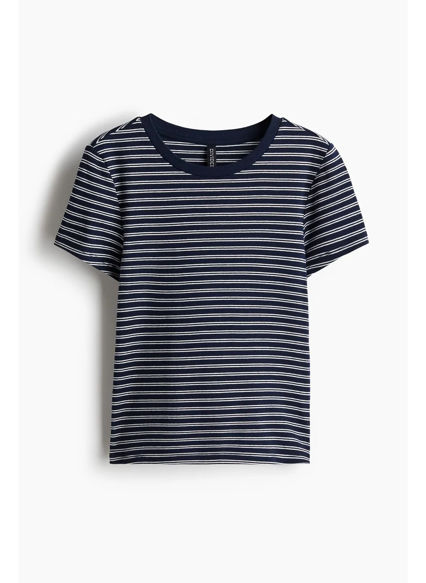 اتش اند ام Ribbed T-Shirt