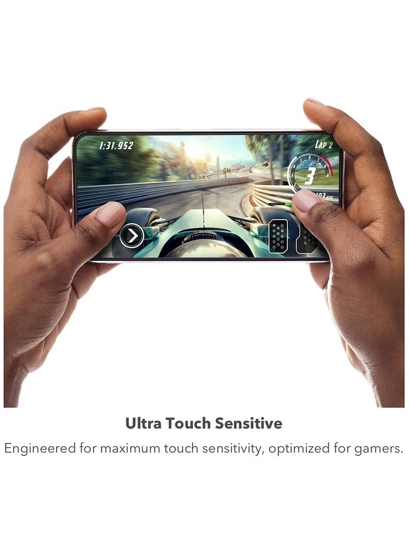 DUSALA UltraGlass iPhone 14, iPhone 13 and 13 Pro Screen Protector, AntiMicrobial-Treated, Easy Bubble Free Application - Image 3