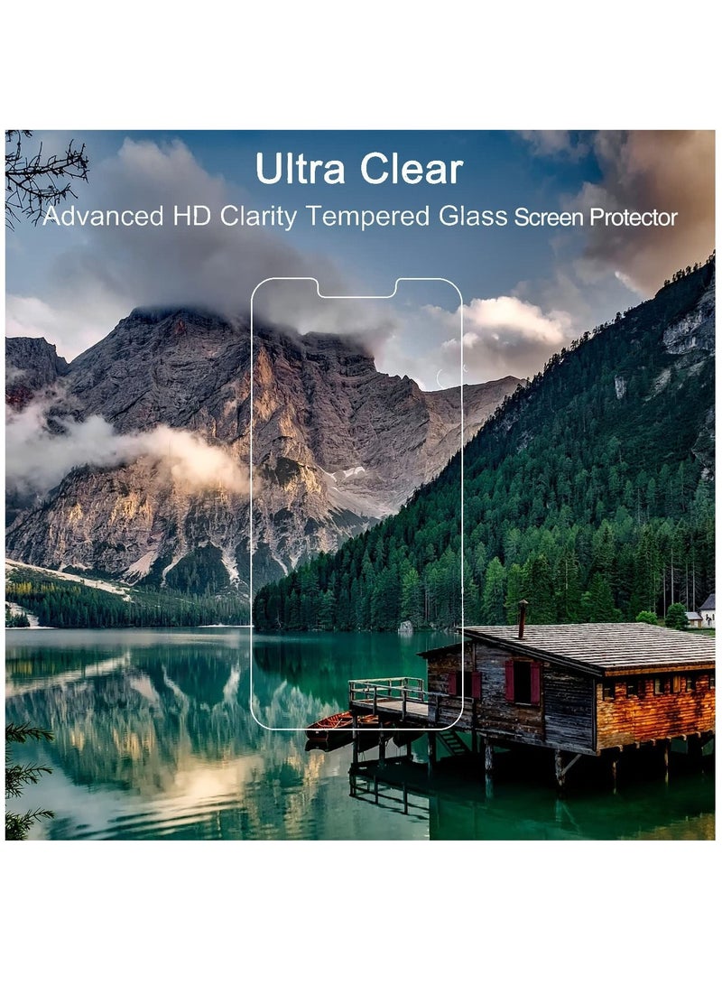 DUSALA UltraGlass iPhone 14, iPhone 13 and 13 Pro Screen Protector, AntiMicrobial-Treated, Easy Bubble Free Application - Image 4