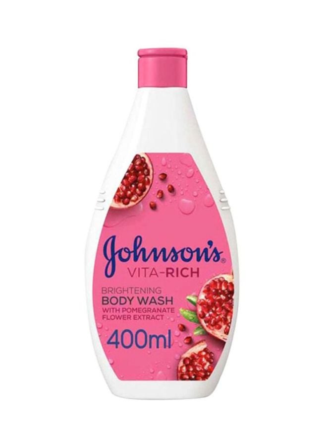 Johnson's Vita-Rich Brightening Body Wash 400ml - Image 1