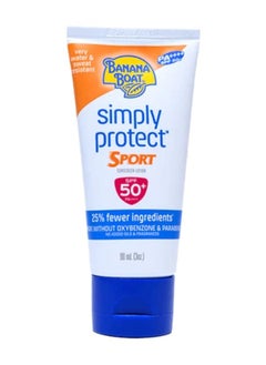 BANANA BOAT Simply Protect Sport Sunscreen Lotion SPF50 90ml  - Image 1