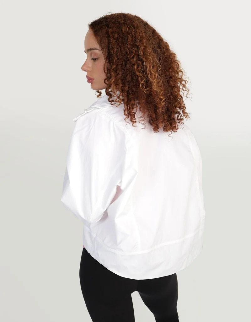 Aerie  OFFLINE By Aerie Cropped Nylon Jacket for Women | Best Price UAE