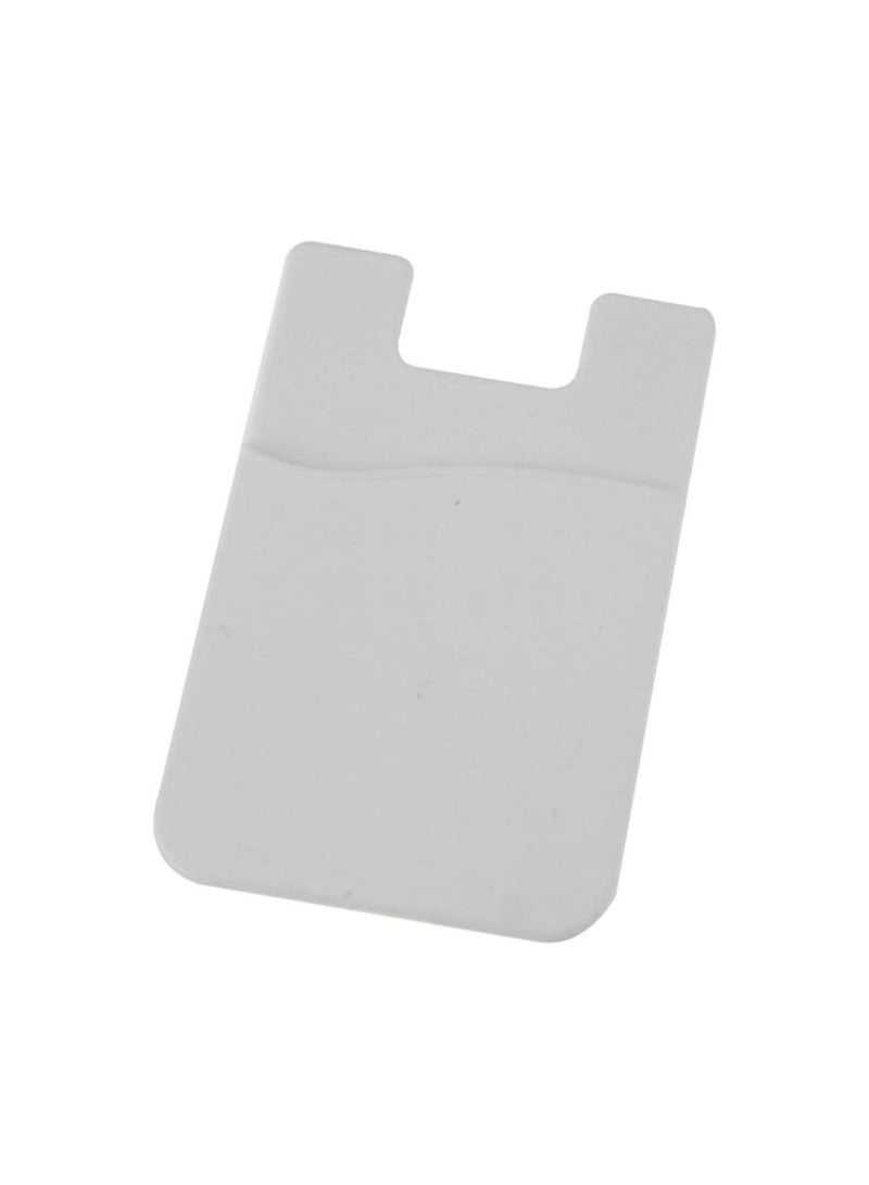 GGOOT Adhesive Sticker Back Cover Card Holder Case Pouch For Cell Phone Soft Comfortable Phone Credit Card Holder  - Image 1