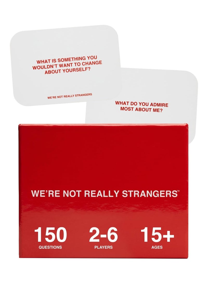 We're Not Really Strangers Card Game - Image 1