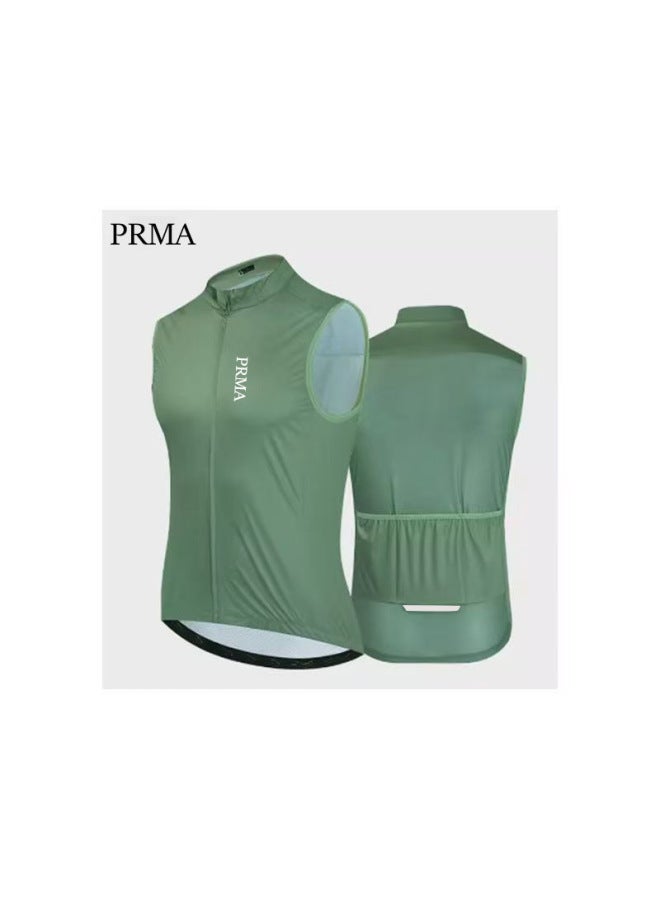 Cycling Clothing Vest Men's And Women's Outdoor Sports Windproof Vest Four Seasons Road Car Lightweight Sun Protection