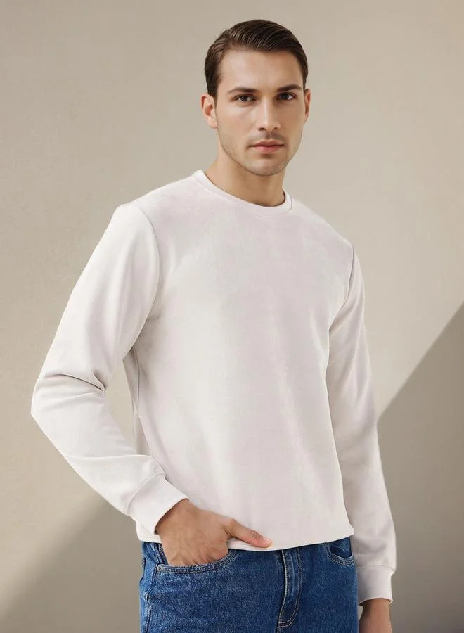 Iconic Iconic Textured Sweatshirt