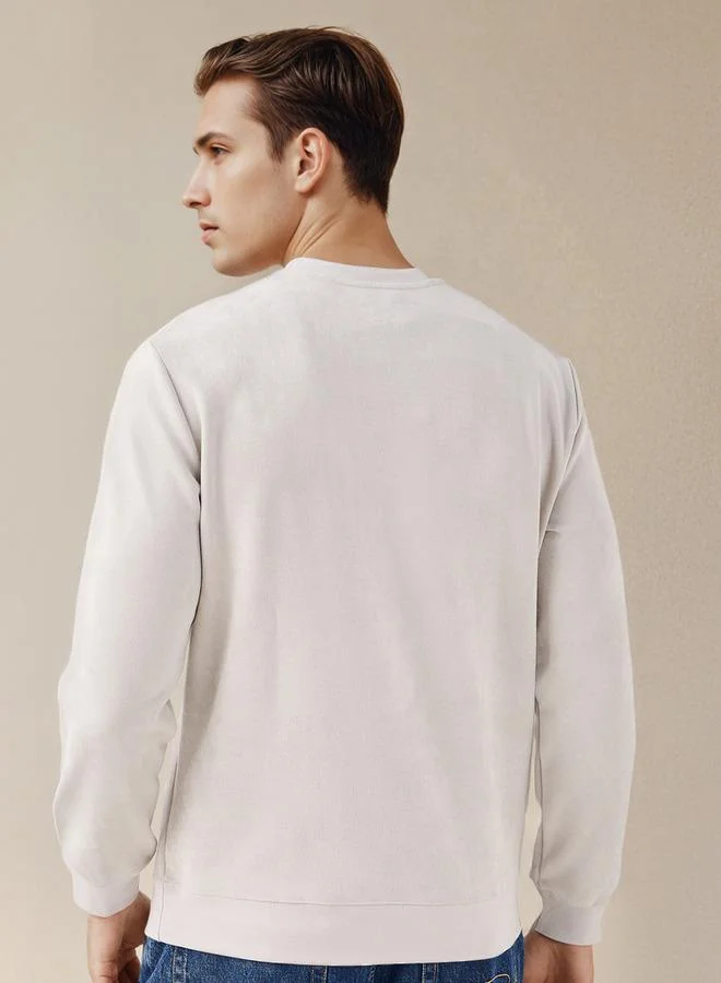 Iconic Iconic Textured Sweatshirt