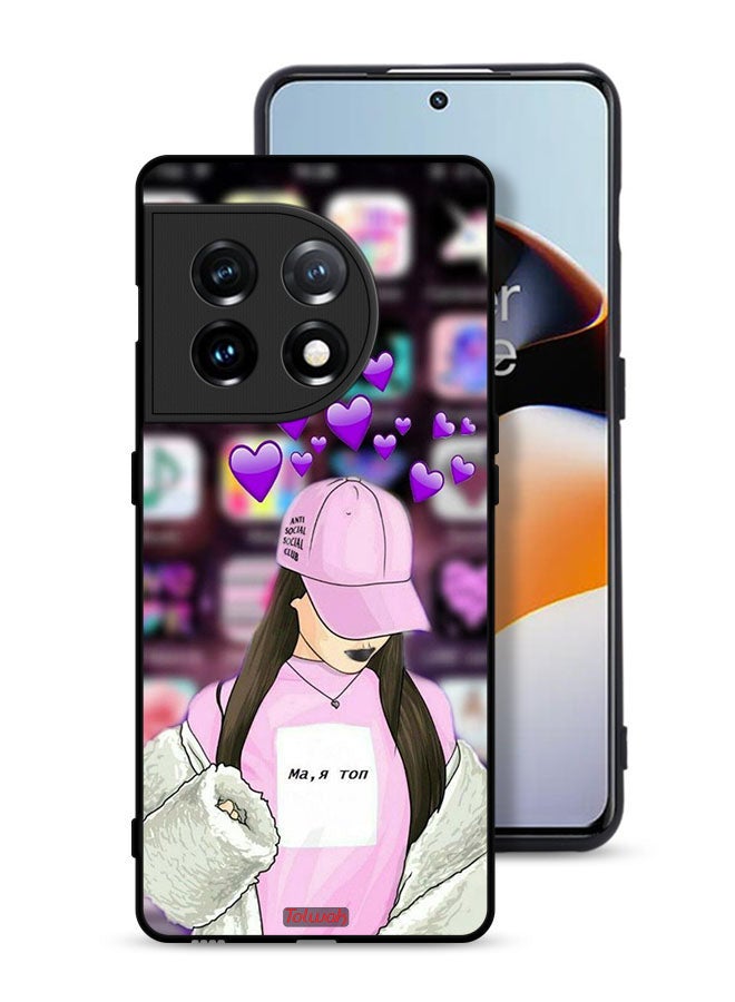 Tolwak OnePlus 11 5G Protective Case Cover Anti Social Club - Image 1