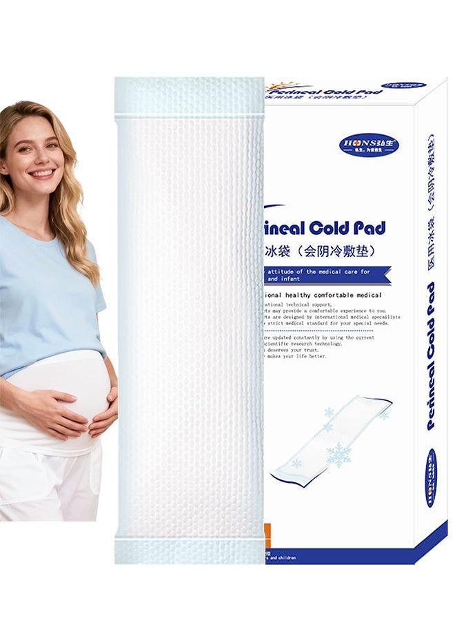 HONS Perineal Cold Pads, Instant Postpartum Pads For Women After Birth - Ice Packs For Postpartum Care - 1 Individually Wrapped Postpartum Ice Packs For Your Postpartum Essentials - Image 1