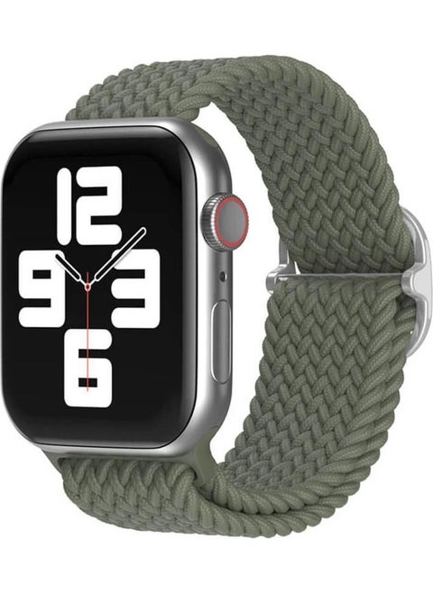 Apple Watch Compatible Ultra Solo Loop Strap Braided Buckle Band 42 44 45 49MM