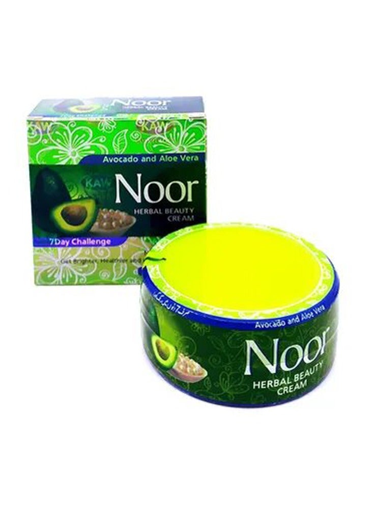 نور كريم ترطيب الجمال العشبي 100 غرام - Image 2