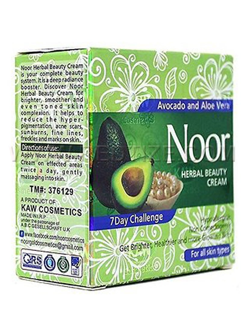 نور كريم ترطيب الجمال العشبي 100 غرام - Image 4