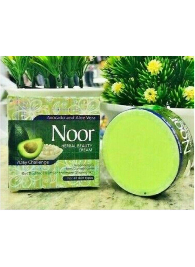 نور كريم ترطيب الجمال العشبي 100 غرام - Image 3