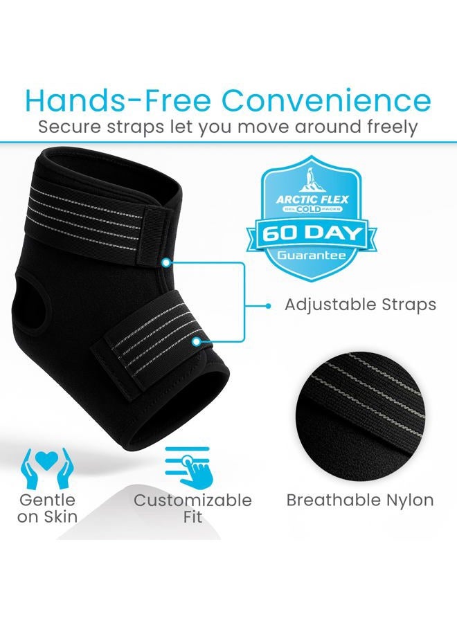 Arctic Flex Artic Flex Multi-Purpose Ice Pack Wrap for Injuries Reusable Universal - Soft Flexible Gel for Hot & Cold Therapy for Pain Relief - Back, Knee, Calf, Elbow Foot & Hand Pain - Post-Surgery & Sports - Image 5
