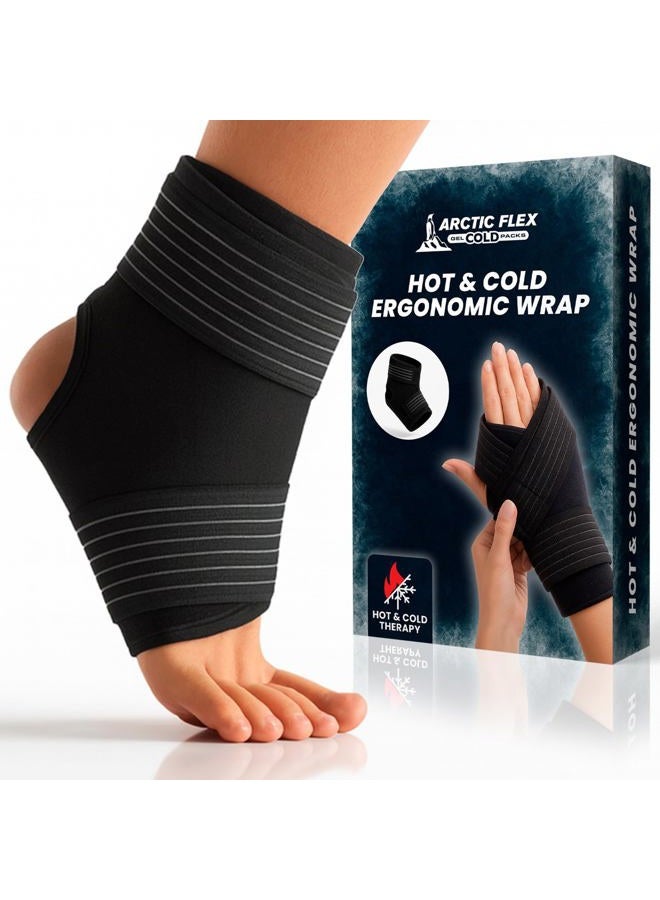 Arctic Flex Artic Flex Multi-Purpose Ice Pack Wrap for Injuries Reusable Universal - Soft Flexible Gel for Hot & Cold Therapy for Pain Relief - Back, Knee, Calf, Elbow Foot & Hand Pain - Post-Surgery & Sports - Image 1
