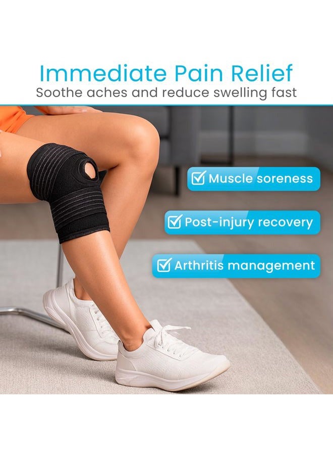 Arctic Flex Artic Flex Multi-Purpose Ice Pack Wrap for Injuries Reusable Universal - Soft Flexible Gel for Hot & Cold Therapy for Pain Relief - Back, Knee, Calf, Elbow Foot & Hand Pain - Post-Surgery & Sports - Image 3