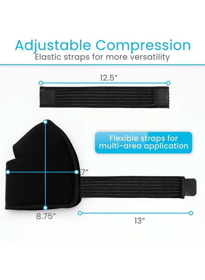 Arctic Flex Artic Flex Multi-Purpose Ice Pack Wrap for Injuries Reusable Universal - Soft Flexible Gel for Hot & Cold Therapy for Pain Relief - Back, Knee, Calf, Elbow Foot & Hand Pain - Post-Surgery & Sports - Image 4