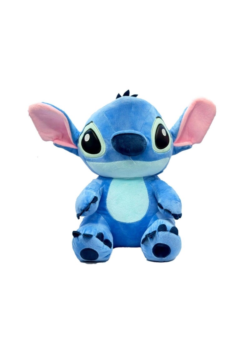 Stitch Plush Cuddly Toy for Kids – 35 x 35 cm Soft Stuffed Animal Inspired by Lilo and Stitch – Adorable Floppy Ears Plush Toy for Children – Ultra-Soft Fabric for Cuddling, Sleeping, and Imaginative Playtime - Image 1