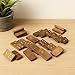 GoCraft Handmade Wooden Dominoes Set  28Piece Double Six Professional Size Dominoes with Decorative Wooden Storage Box  Classic Game Set for Family Fun  Entertainment - Image 3