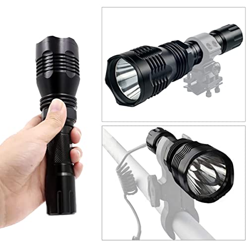 GRABOYY Red Light Flashlight Long Range Predator Light Flashlight with Charger Brightest Red Light for Night Hunting Fishing Astronomy - Image 3