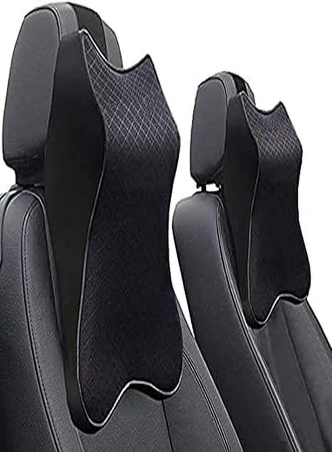 Keshmart car Seat Headrest Neck Rest Cushion, Car Neck Pillow Durable 100% Pure Memory Foam Neck Pillow with Breathable (Pack -2) - Image 1