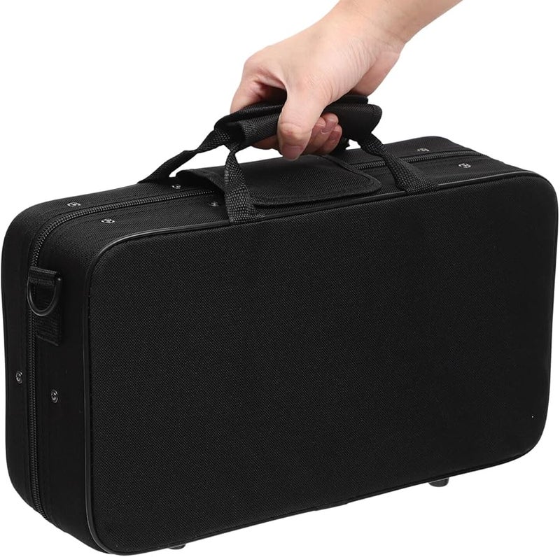 Oxford Cloth Portable Clarinet Carrying Case with Handle for Travel Musicians - Image 5