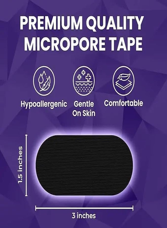 Hiventick Mouth Tape for Sleeping, Breath Fix Mouth Tape with Holes, Mouth Strips for Sleeping Adults, Comfortable Sleeping Mouth Tape for Nasal Breathing Improvement Snoring Reduction(30 Pcs) - Image 2