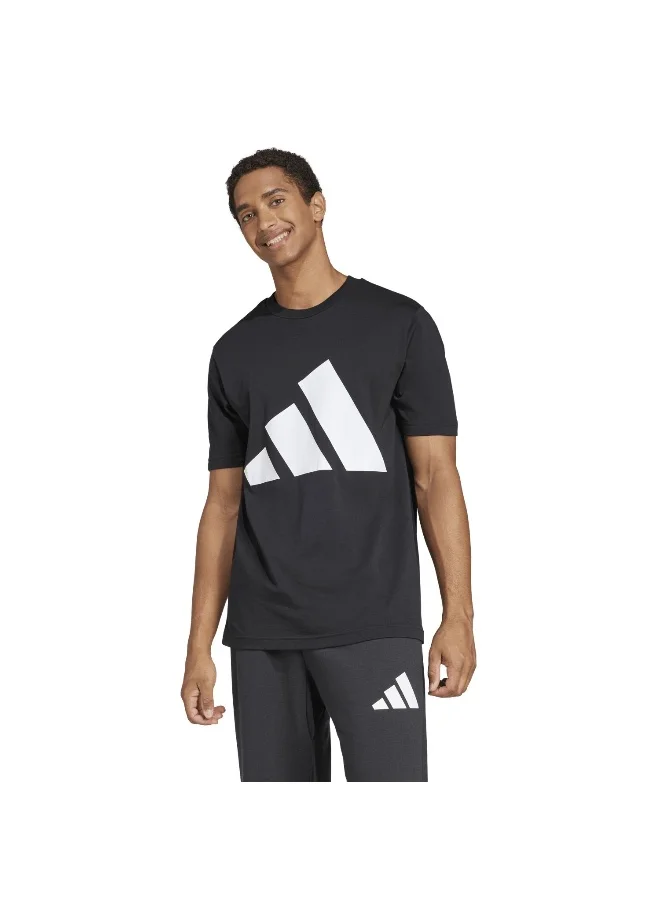 اديداس adidas essentials big logo single men graphic t-shirt