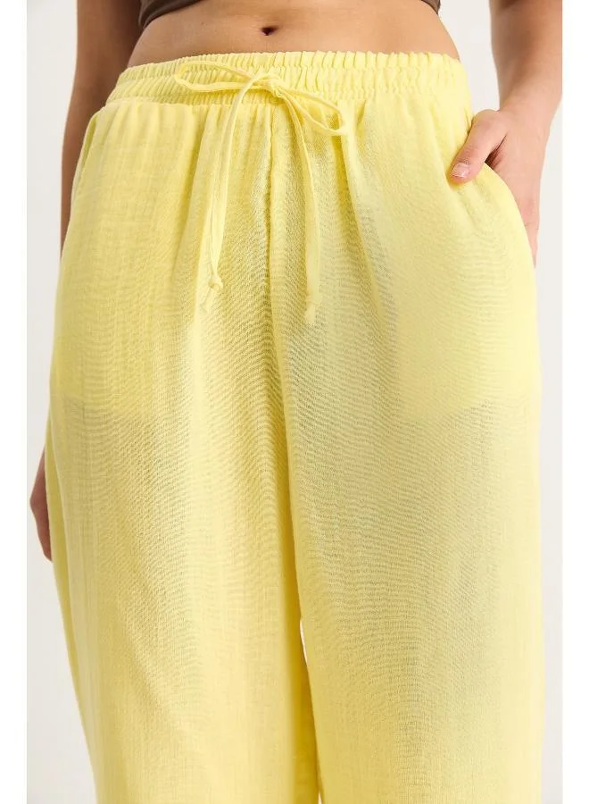 Ginger  Pullon Straight Fit Pants for Women | Best Price UAE