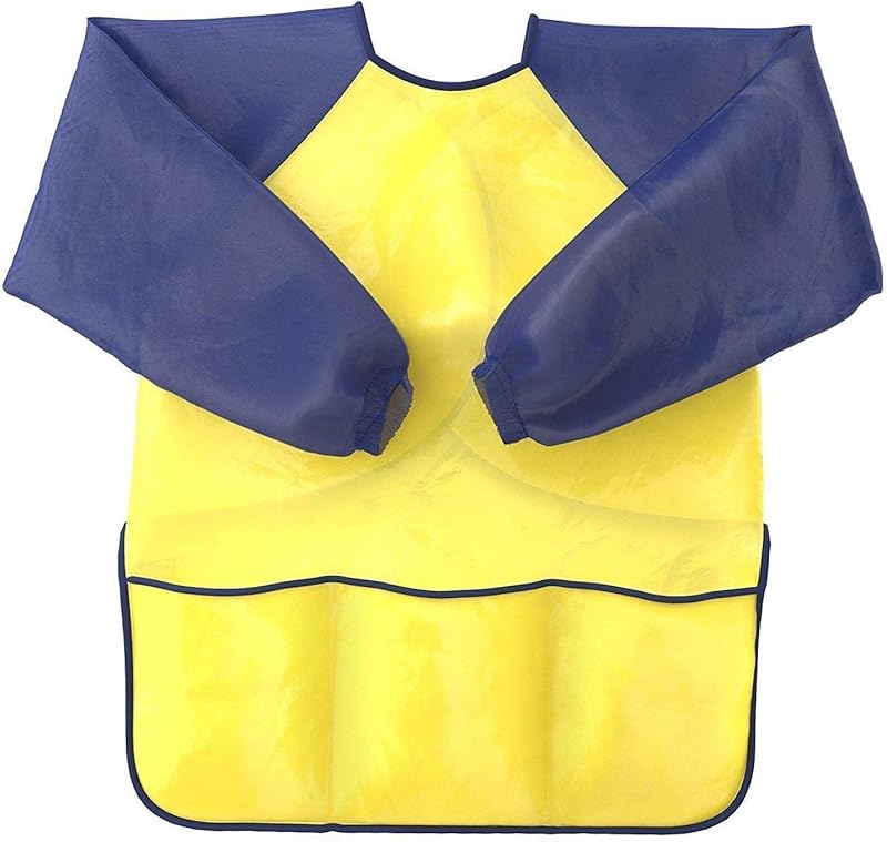 سيلك رووتي  واتيربرووف لونج سلييفي كهيلدرين كيد دراوينج ابرون باينتينج سموكك