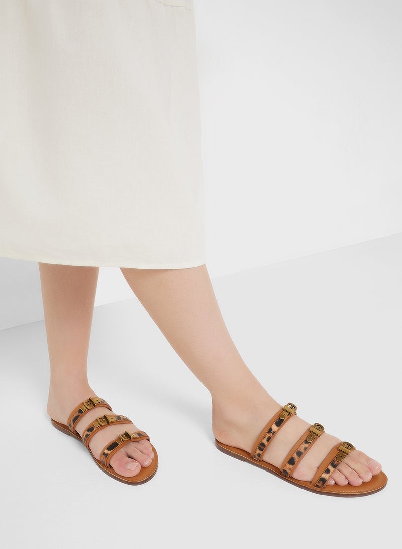 ELLA Triple Strap Casual Sandal  - Image 5