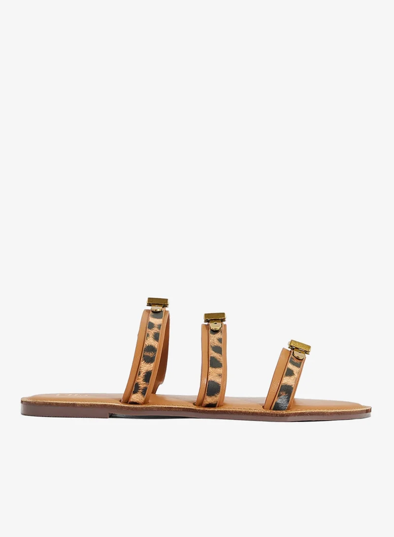 ايلا صندل كاجوال بثلاثة أحزمة