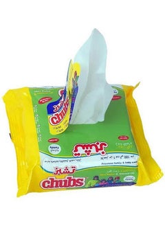 Chubs Shea Butter & Almond Oil Baby Wipes Travel 20 Pcs Pack  - Image 2