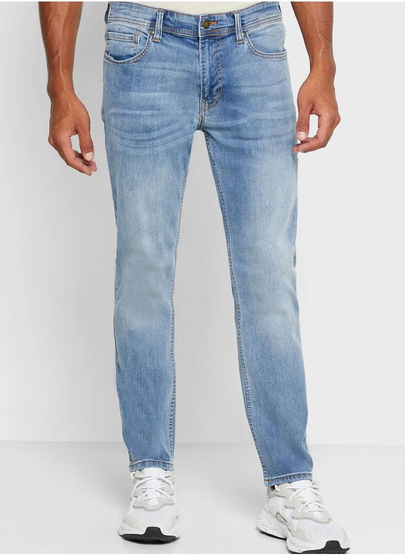 Lee Cooper Mid Wash Slim Fit Jeans