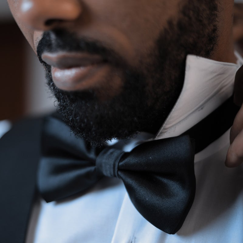 1 Set Mens Handkerchief Satin Tie Shirt Fashionable Costume Accessories for Groom - Image 5