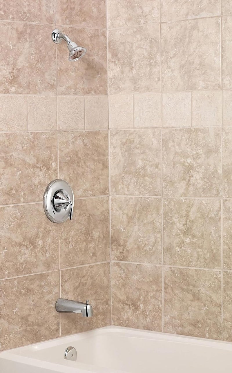 Moen Eva Brushed Nickel 1Handle PosiTemp Pressure Balancing Valve Trim Kit Valve Required T2131BN - Image 3