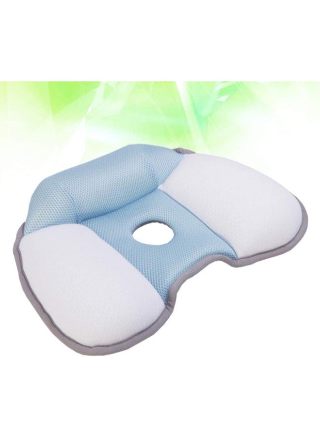 klarako - Tailbone Pain Relief Cushion, Breathable Reusable Lightweight Durable Comfortable Seat Cushion Sciatica Relief Pillow Tailbone Pillow- Worker for Office Chair Family 1pc (Blue) - Image 1
