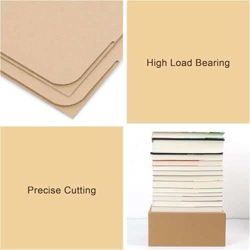 SECUREMENT® Corrugated Brown Boxes/Packing box/packaging box for online selling/ecommerce - 100 Boxes (4 x 4 x 4 inch) - Image 3