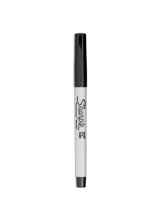 Sharpie Permanent Markers Ultra Fine Point 5Count (Black)  - Image 2