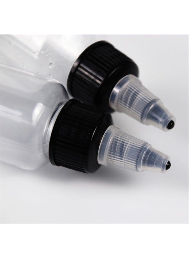 40 Pack Dispensing Bottles, Boston Round HDPE Plastic Bottle with Twist Top Cap, Empty Plastic Squeeze Bottle (Size : 1OZ) - Image 5