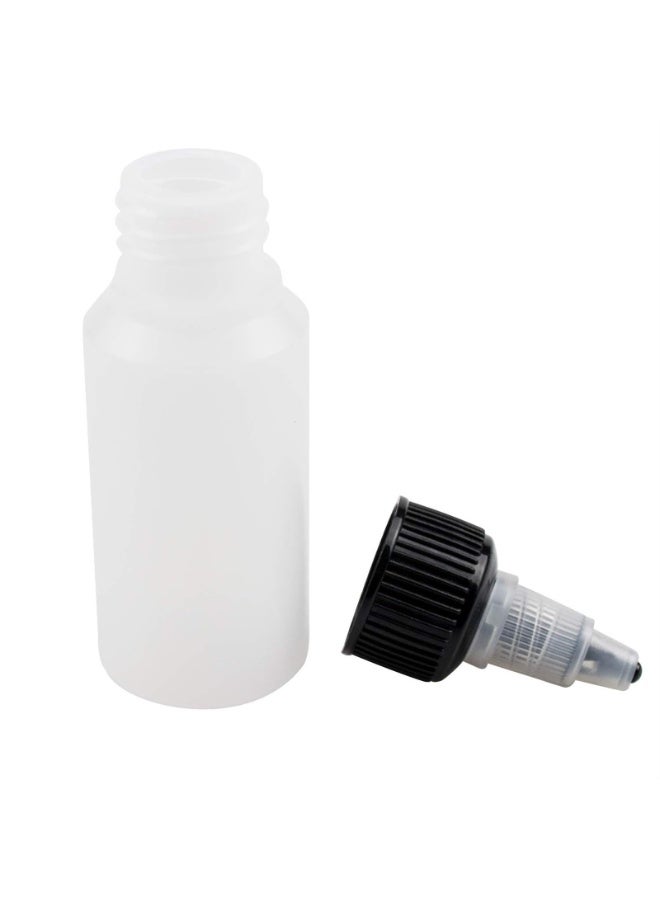 40 Pack Dispensing Bottles, Boston Round HDPE Plastic Bottle with Twist Top Cap, Empty Plastic Squeeze Bottle (Size : 1OZ) - Image 2