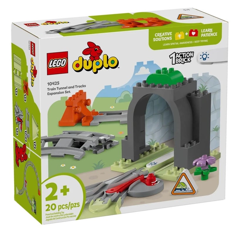 LEGO - Duplo Train Tunnel and Tracks Expansion Set 20 Pieces - 10425 - Image 1