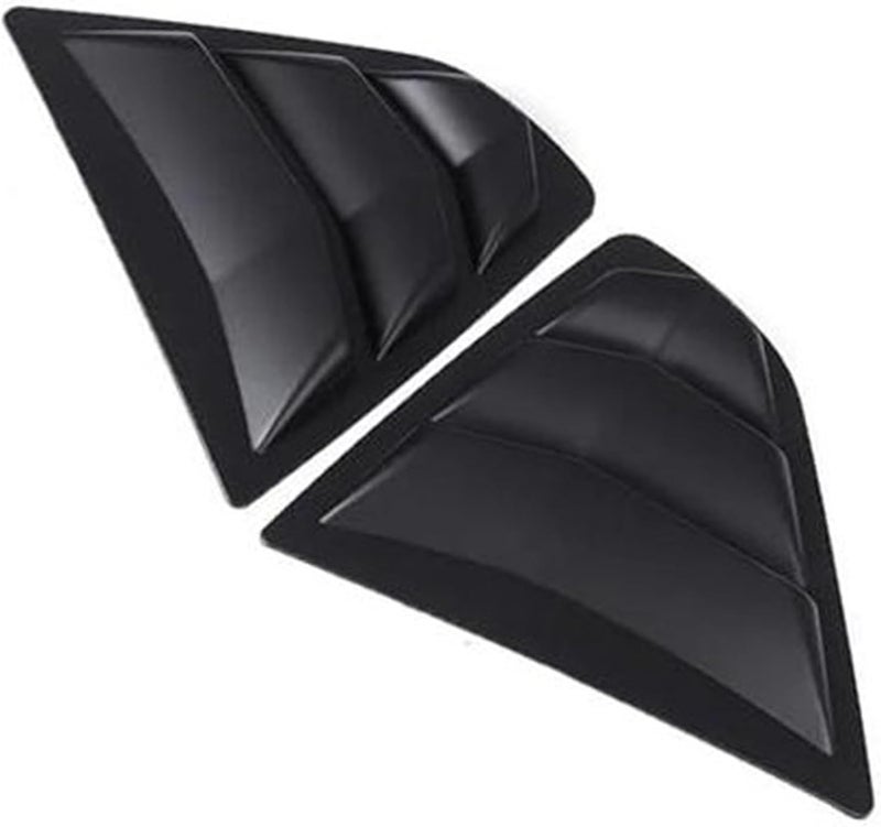 QASULER Car Rear Louver Window Cover Trim for Toyota Camry - Image 1