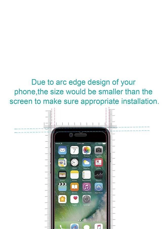 BORTONY Anti-Scratch Tempered Glass Screen Protector For Apple iPhone 8/7 Clear - Image 4